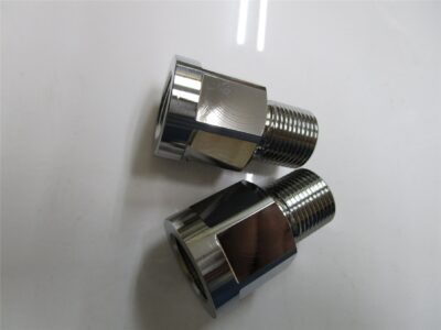 真鍮製ジョイントへの三価クロムメッキ加工｜大阪市